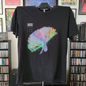 MUSE The 2nd Law 2013 North American Tour T-Shirt Size Large